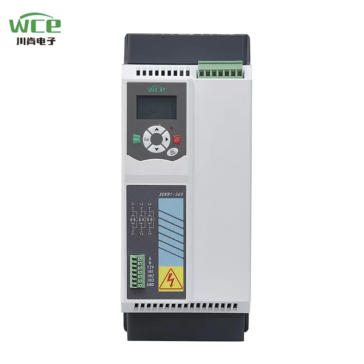 3 Phase 220V 380V 690V 18.5kw 25HP 우회 소프트 스타터 내장
