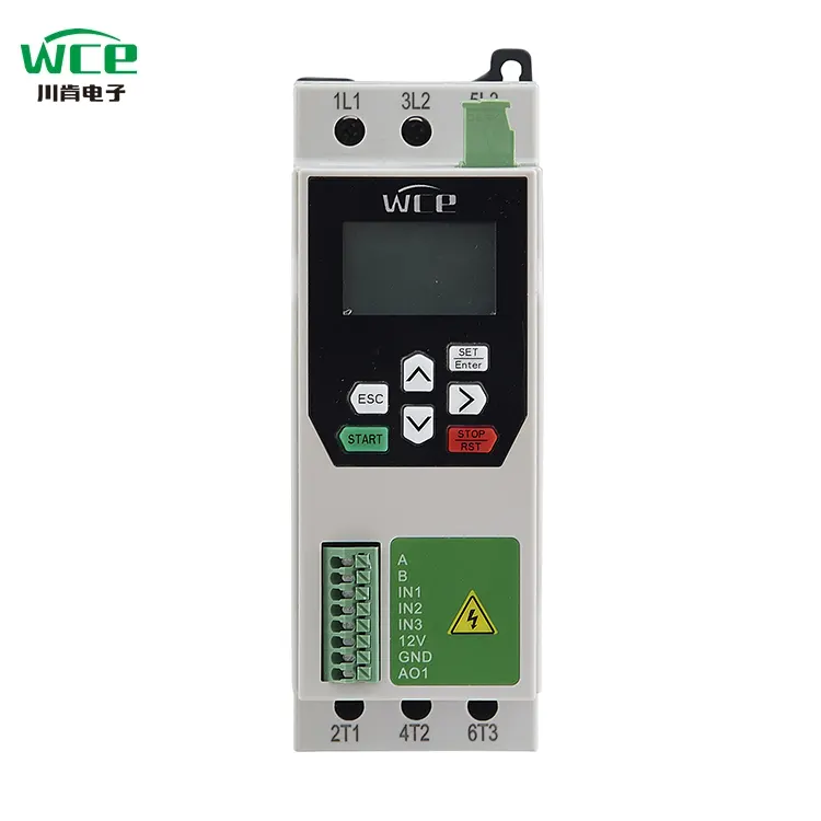 3 단계 380V 우회 된 소프트 스타터 1hp 0.75kW로 내장