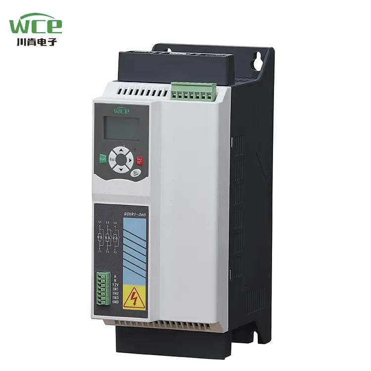 팬 22kW 45A 용 우회 소프트 스타터로 내장되었습니다